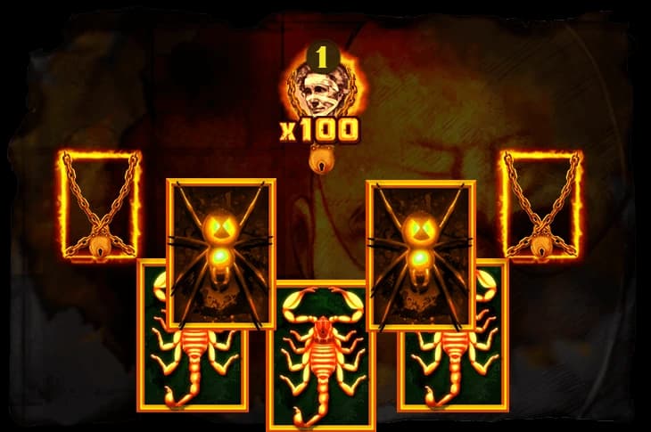 Scorpions and two Spiders for Mental Free Spins