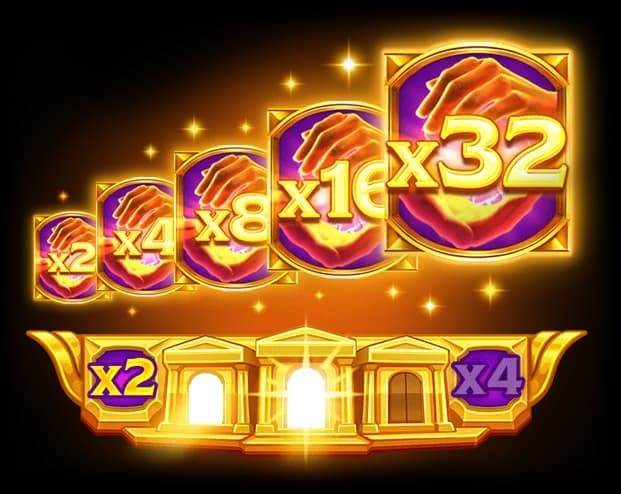 Epic Wild multiplier progression and Scatter collection