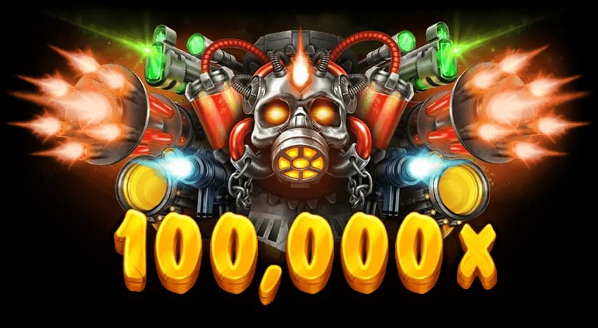 Money Train 3 official illustration of the 100,000 times bet cap