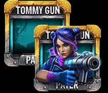 Tommygun Payer symbol from the Money Train 3 official paytable