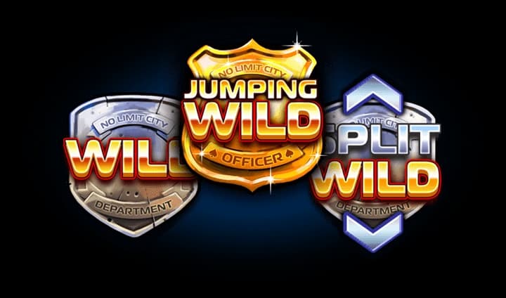 Official artwork distinguishing Wild, Jumping Wild and Split Wild