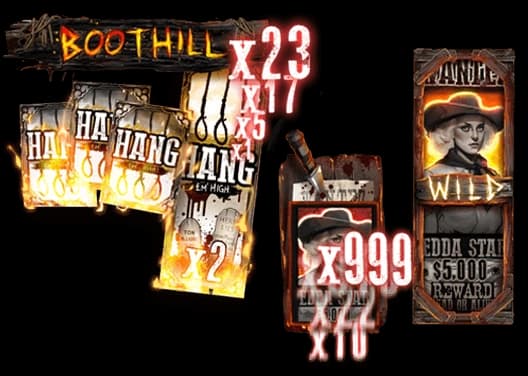 Boothill Free Spins Cowboy illustration