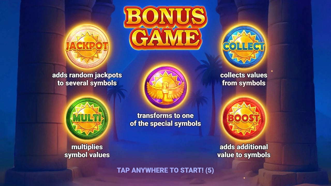 4 Pots of Egypt: Four modifiers and Mystery instructions