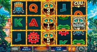 Azteca Gold Collect: Respin symbol