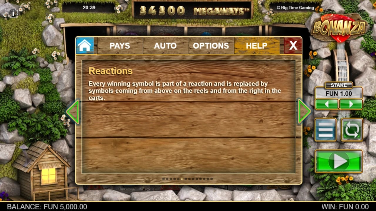 Bonanza: Dual Reactions