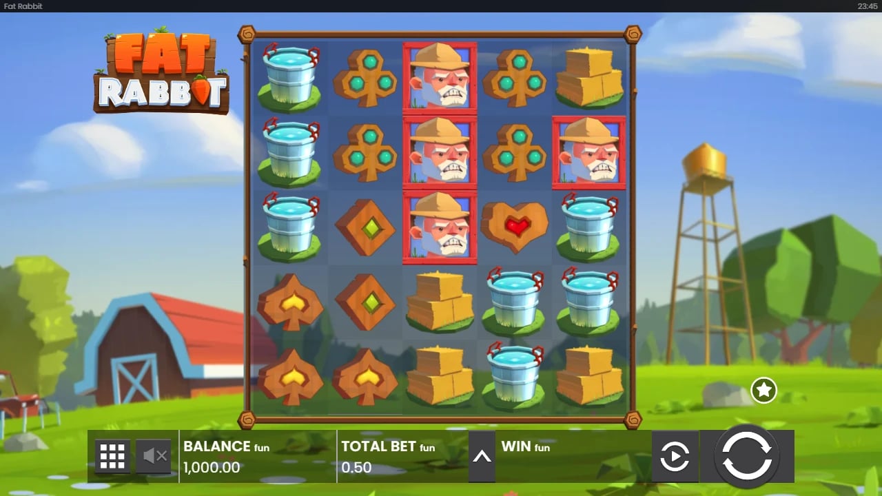 Fat Rabbit 5×5 base board and farm interface
