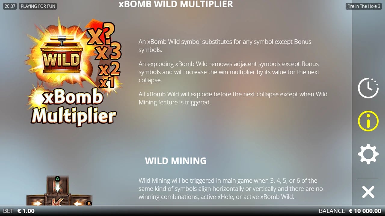 Fire in the Hole 3: xBomb®