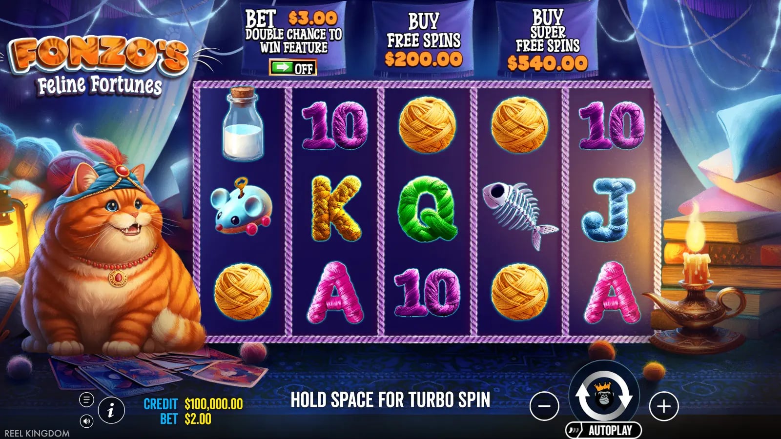 Fonzo’s Feline Fortunes ordinary five-reel board under two Free Spins buy prices.