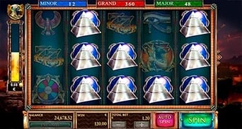 Guardians of Luxor 2: Silver Pyramid symbols across the field