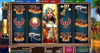 Guardians of Luxor 3: Mother Goddess symbol on the main field