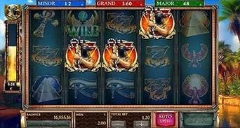 Guardians of Luxor 3: Bonus symbols on the middle reels