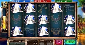 Guardians of Luxor 3: Silver Pyramid symbols across the field