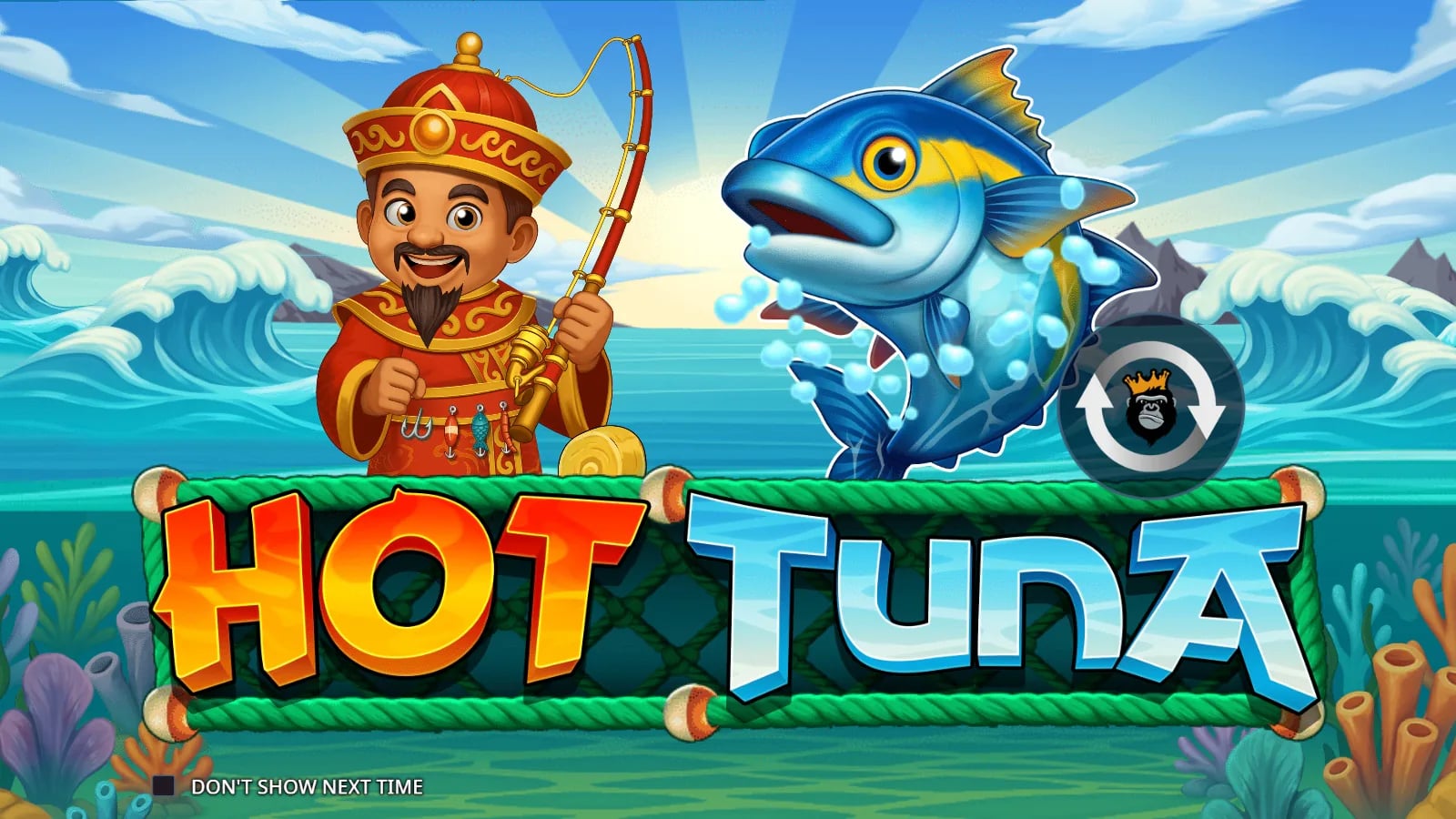 Hot Tuna official demo opening view introducing the offshore fishing feature
