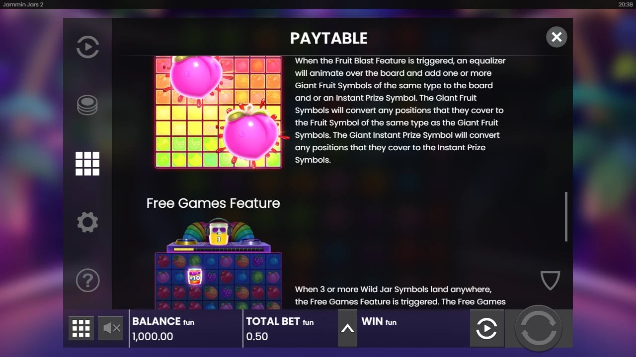 Jammin' Jars 2: Fruit Blast