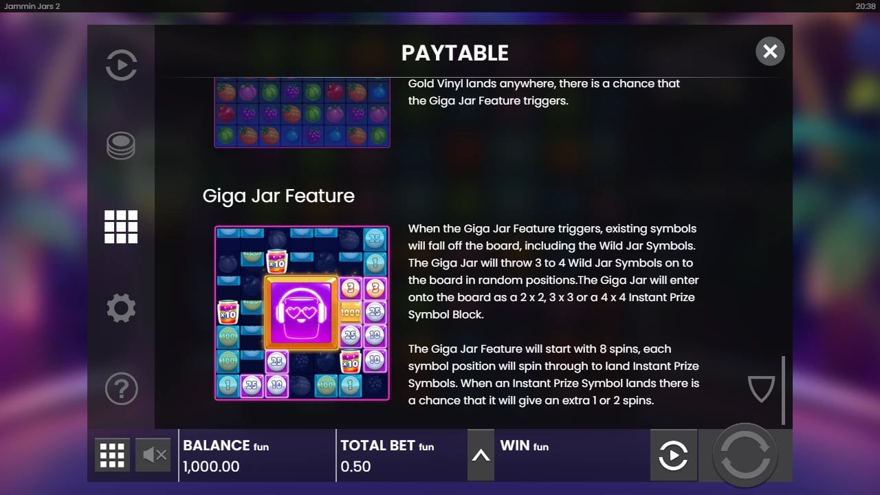 Jammin' Jars 2: Giga Jar