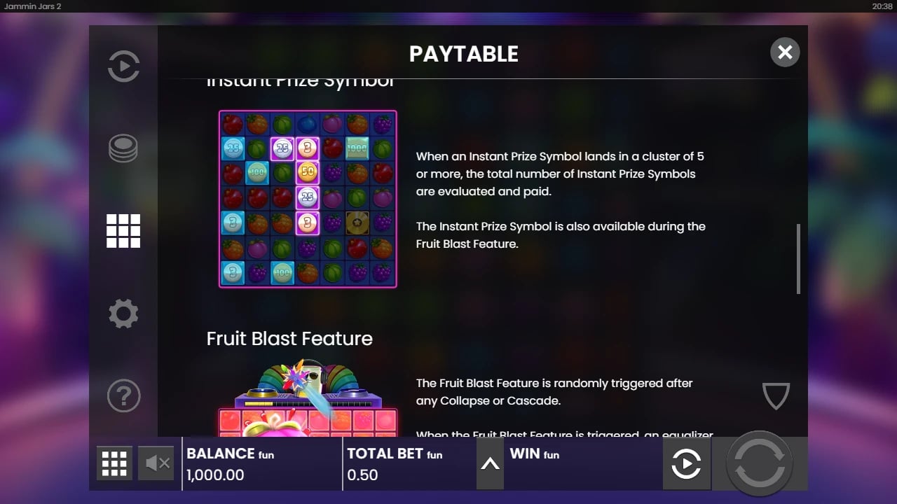 Jammin' Jars 2: Instant Prizes