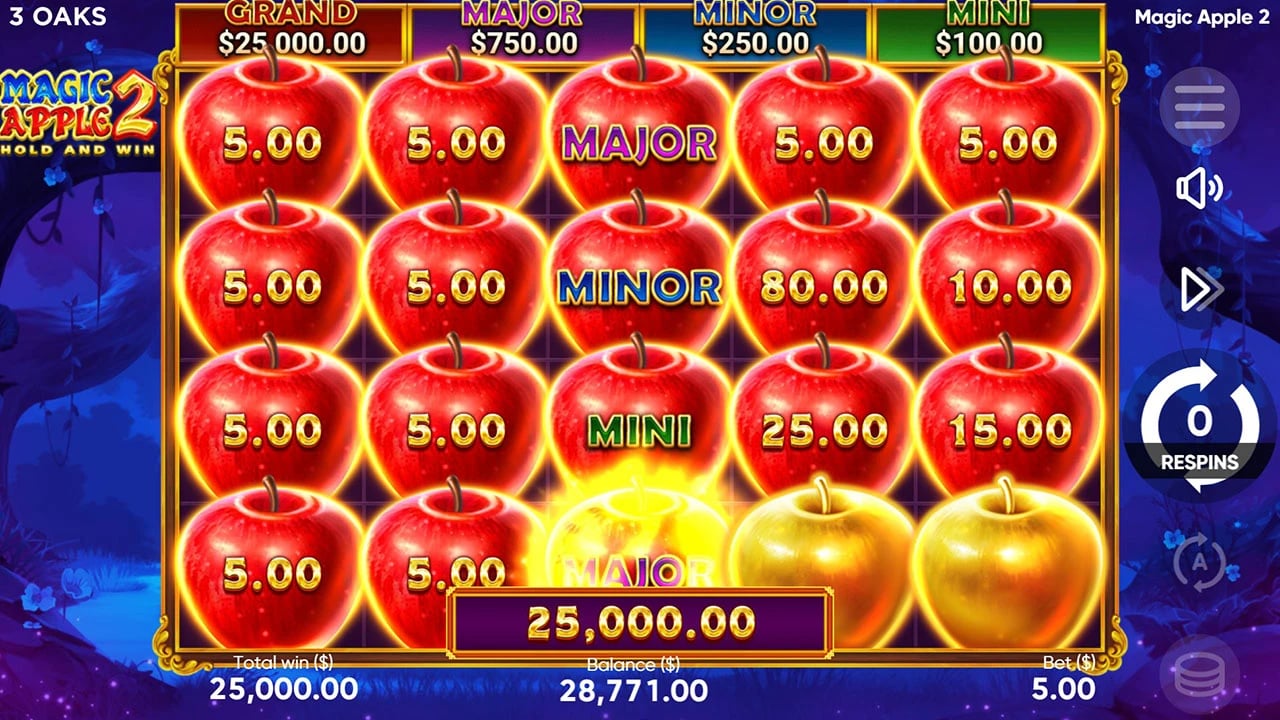 Magic Apple 2: Golden Mystery Apples before settlement