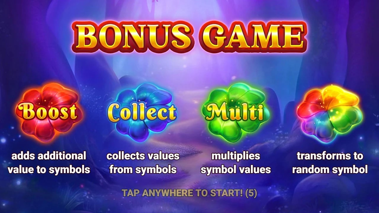 Magic Clovers: BOOST, COLLECT, MULTI and Mystery instructions