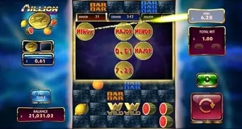 Million 777: Coin-board jackpot award