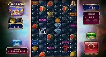 Million 777 Bells: Silver M respin state on the field