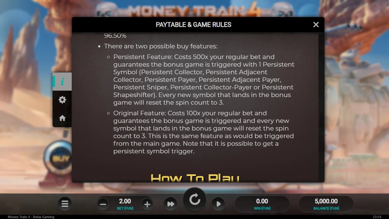 Money Train 4: Rules 27