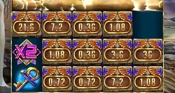 Nefertiti's Riches: Native detail of prize values and special-symbol markers