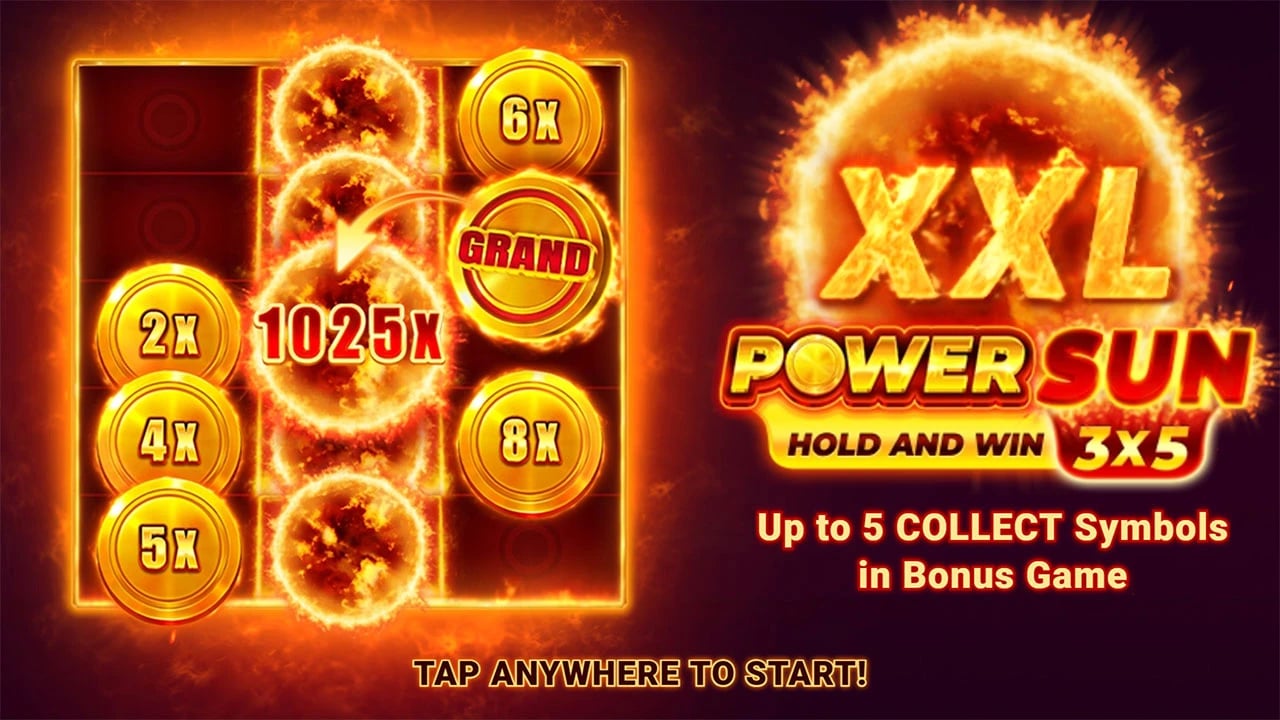 Power Sun XXL: Up-to-five collector illustration