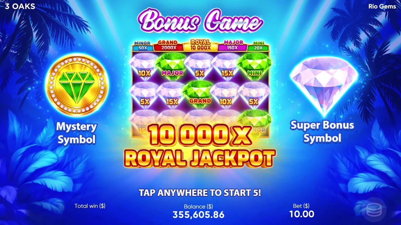 Rio Gems: Native Mystery, Super and Royal explanation