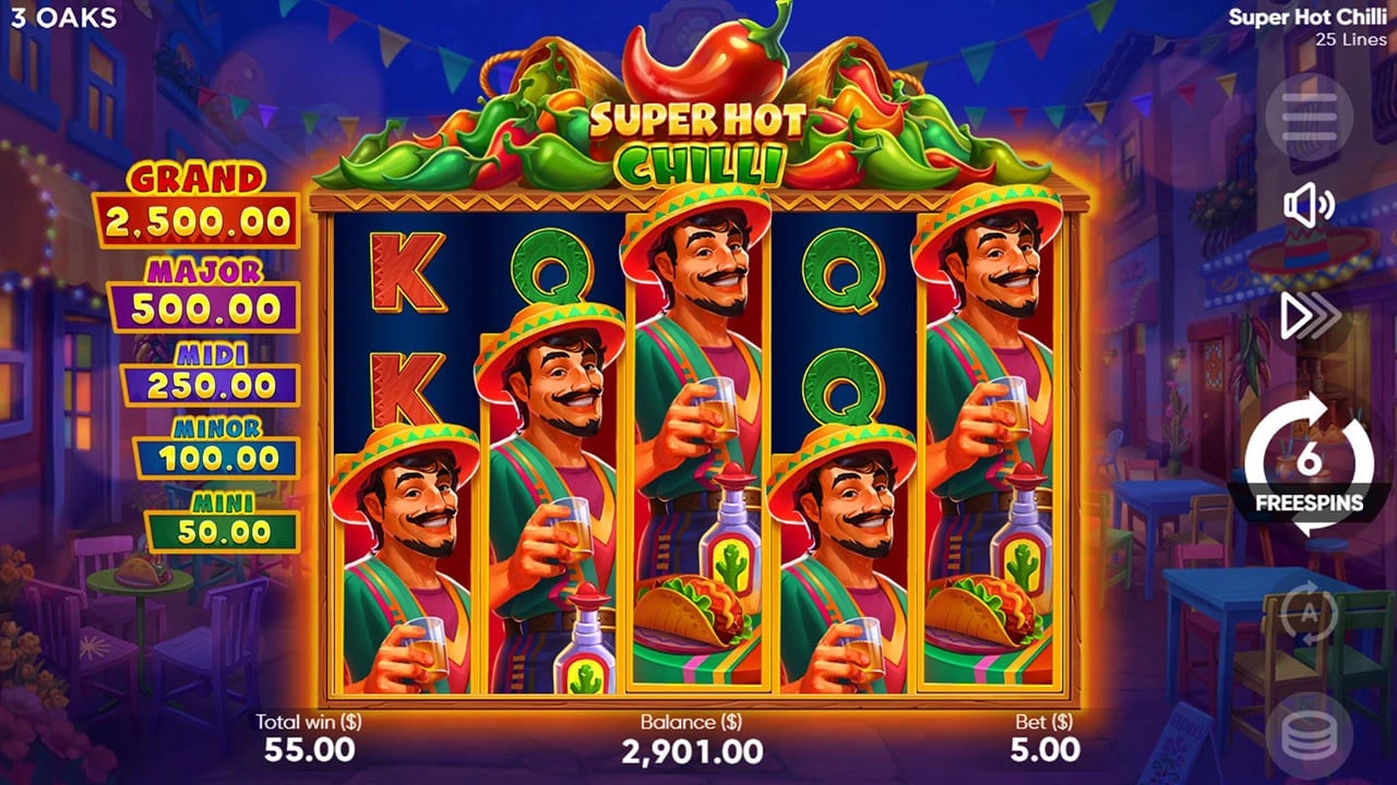 Super Hot Chilli: Free Spins with tall Wild characters and a remaining-spin counter