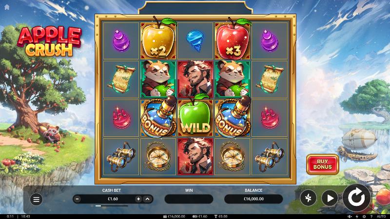 Apple Crush slot game artwork