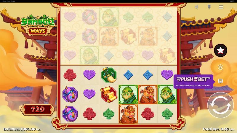 Bamboo Ways slot game artwork