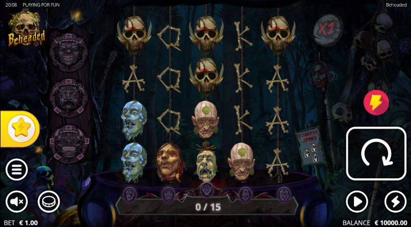 Beheaded slot game artwork