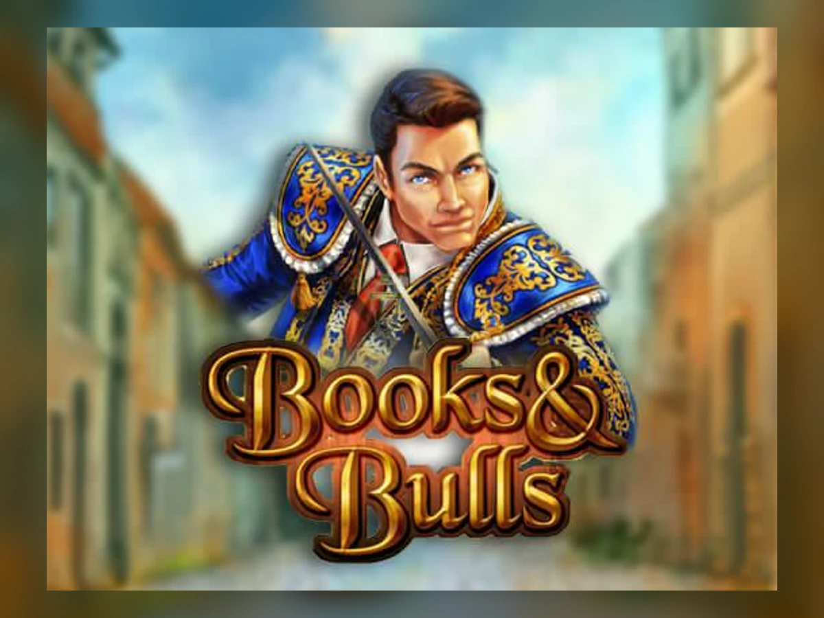 Book & Bulls slot game artwork