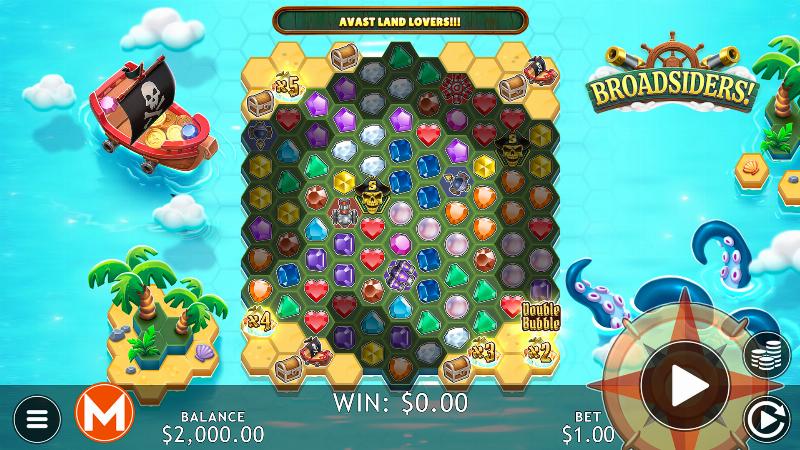 Broadsiders! slot game artwork