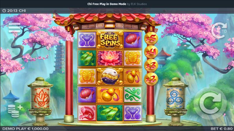 Chi slot game artwork