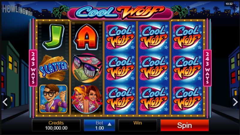 Cool Wolf slot game artwork