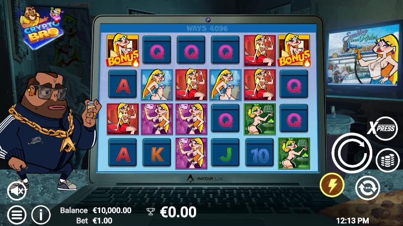 Crypto Bro slot game artwork