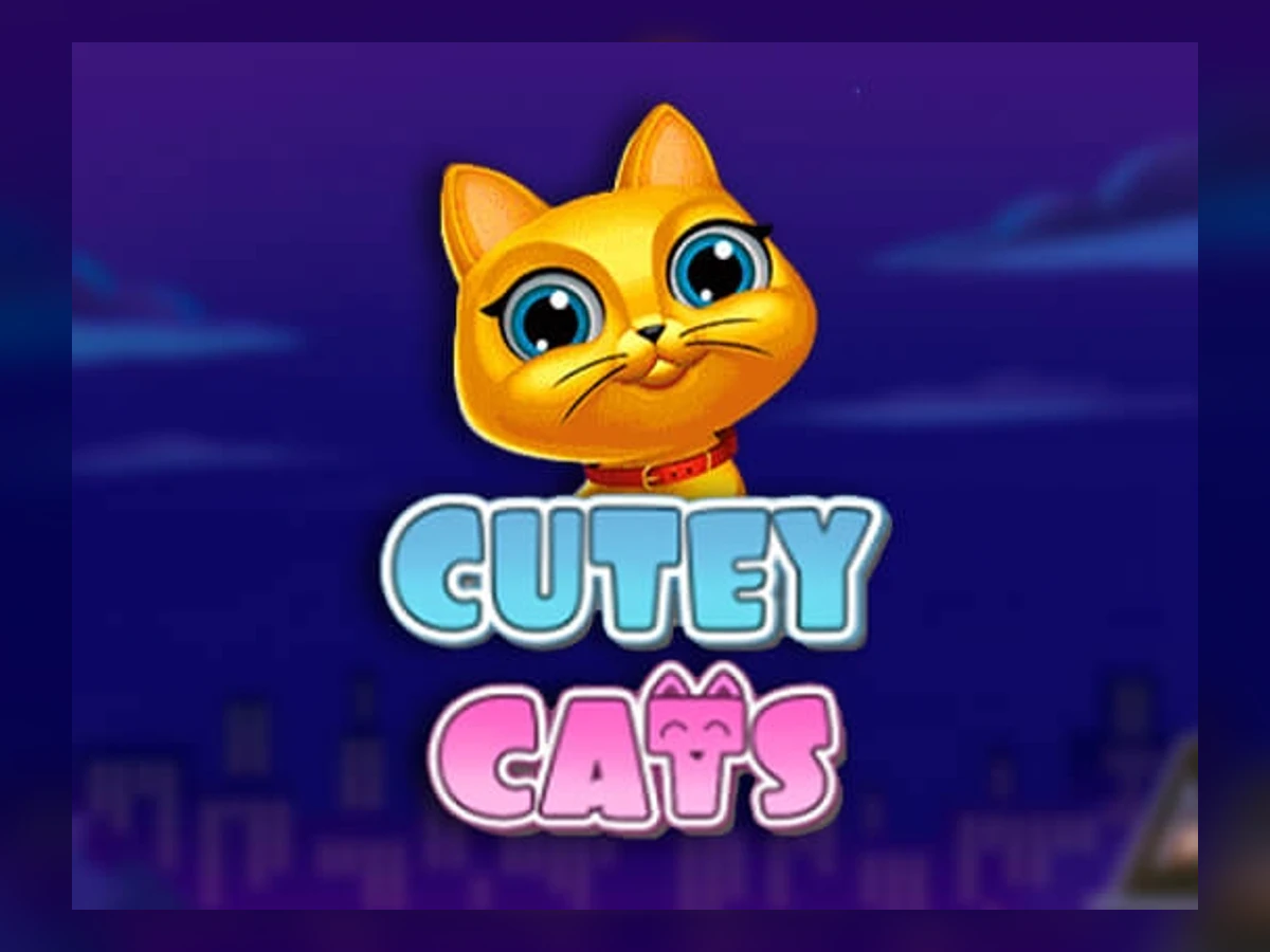 Cutey Cats slot game artwork