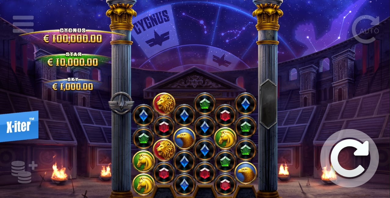 Cygnus 3 slot game artwork