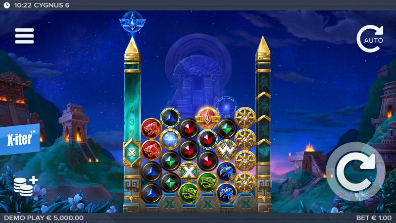 Cygnus 6 slot game artwork