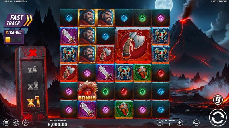 Emberfall slot game artwork