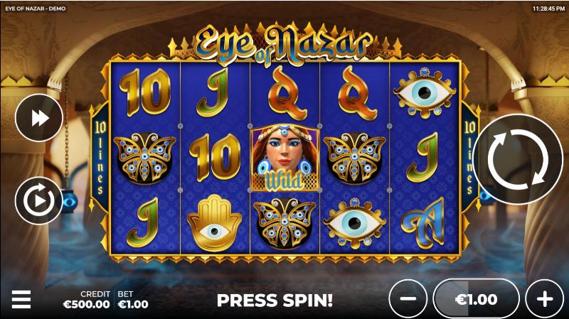 Eye Of Nazar slot game artwork