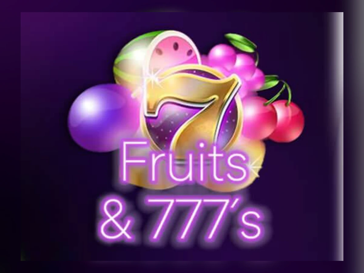 Fruits & 777's slot game artwork