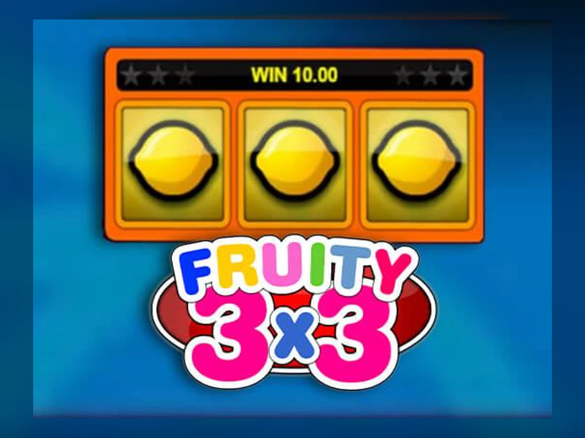 Fruity 3x3 slot game artwork