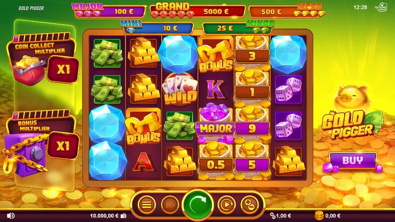 Gold Pigger slot game artwork