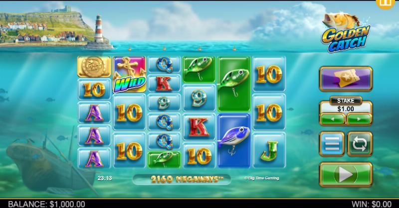 Golden Catch slot game artwork