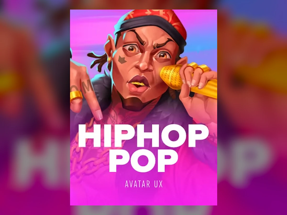 HipHopPop slot game artwork