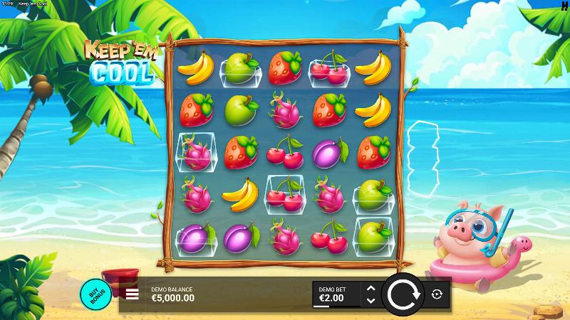 Keep ‘Em Cool slot game artwork