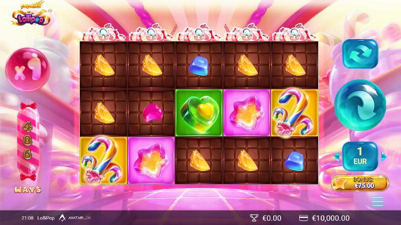 Lolli Pop slot game artwork