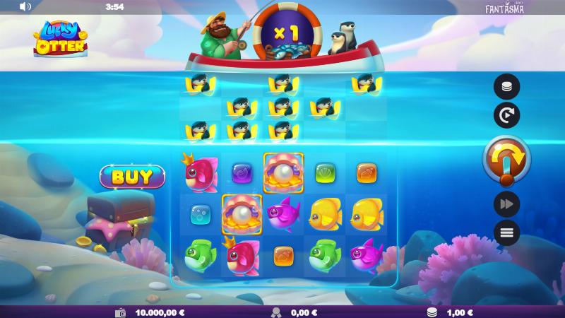 Lucky Otter slot game artwork